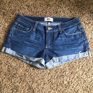 PAIGE Jimmy Jimmy Jean Shorts Size 25